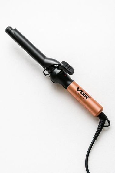 Плойка-випрямляч VGR V-575 Orange з турмаліновою керамікою, LCD-дисплеєм та швидким нагріванням до 220°C (47875- V-575_471)