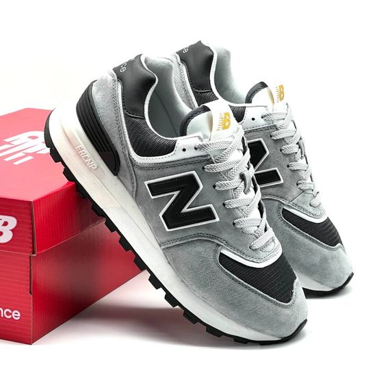 Кросівки весна-літо New Balance колір сірий, чорний | Зображення 5