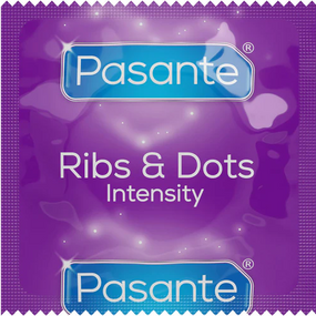 Презервативи точково-ребристі Pasante Ribs and Dots