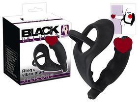 Анальна пробка BV Ring + vibro plug Sex Aura