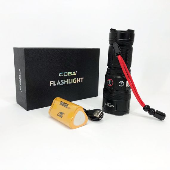 Ліхтар CB-B53-TG, 3х18650, power bank, індикація заряду, Ліхтарик світлодіодний для туриста надпотужний | Зображення 7