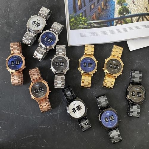 Годинник S2kmei 1531 Gold-Blue | Зображення 3