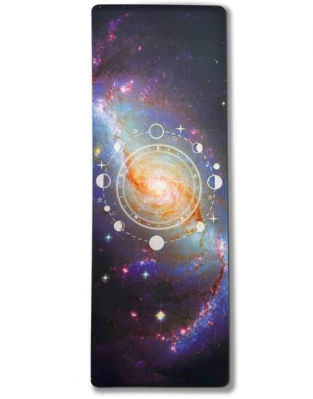 Килимок для йоги EasyFit Light BlueMoon (замша-каучук) (EF-1926-3)