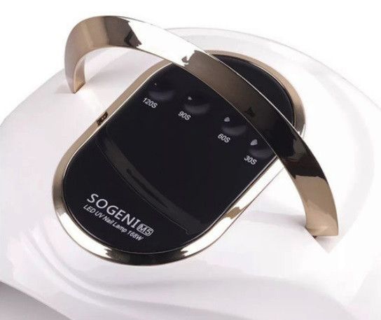 Лампа для манікюру та педикюру LED/UV Sogeni М5 168 Вт для нігтів сушіння гель лаку | Зображення 3