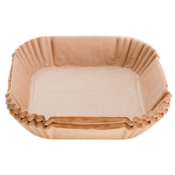 Бумажные формы для аэрогриля Adler AD 6731 16×16 см 100 шт для духовки и СВЧ | Зображення 4