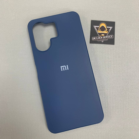 Xiaomi Redmi 13C / Poco C65 | Протиударний чохол з логотипом | Soft Touch | Синій