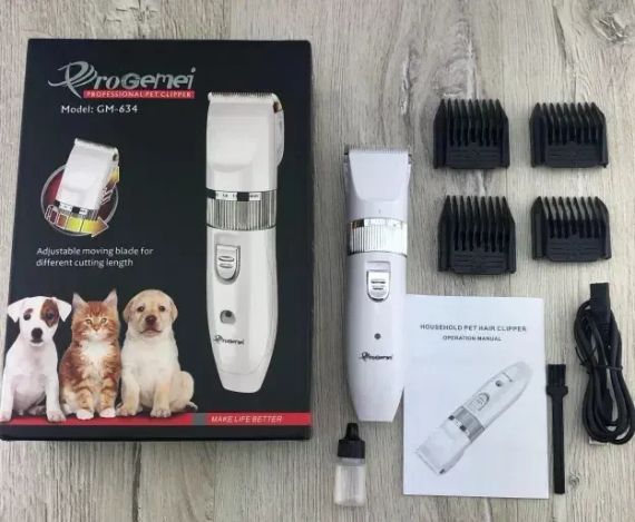 Машинка для стрижки животных Gemei GM-634 | Зображення 4