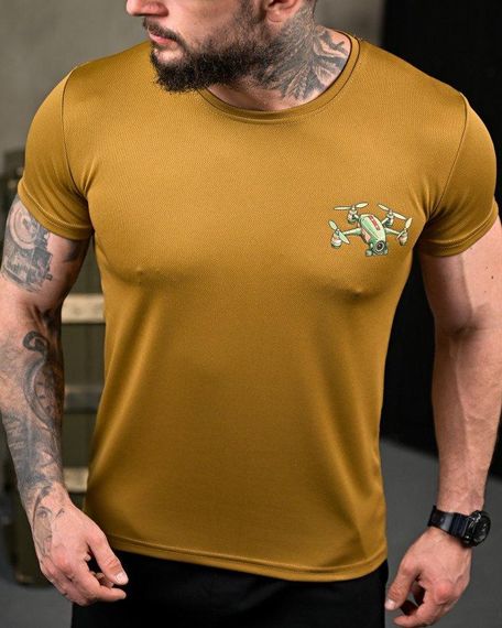 Тактична потоотводна футболка Ховайся coyot ПП7720 | Зображення 5