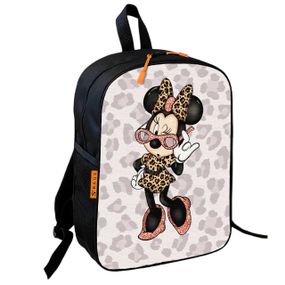 Рюкзак школьный детский 36х27см Микки Маус с принтом для девочки (00692)