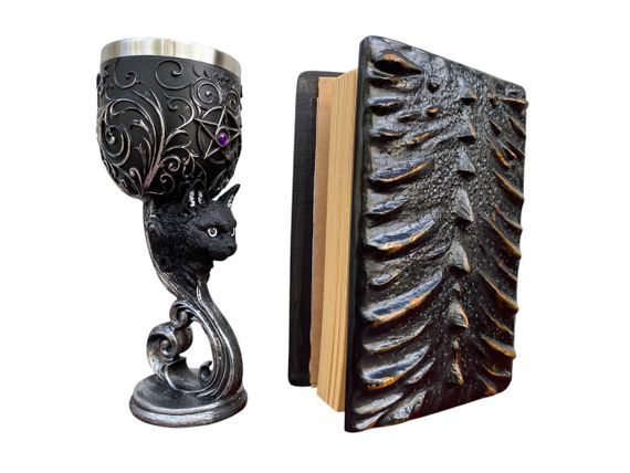 Подарунковий набір Келих 3D Кіт і Блокнот 3D «Жар Серця Дракона» | Зображення 1