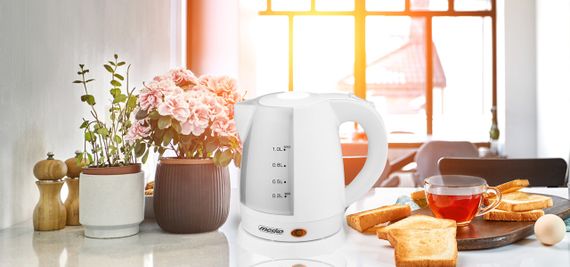 Електрочайник Mesko MS 1276, 1 л, 1600 Вт (UA-01) | Зображення 4