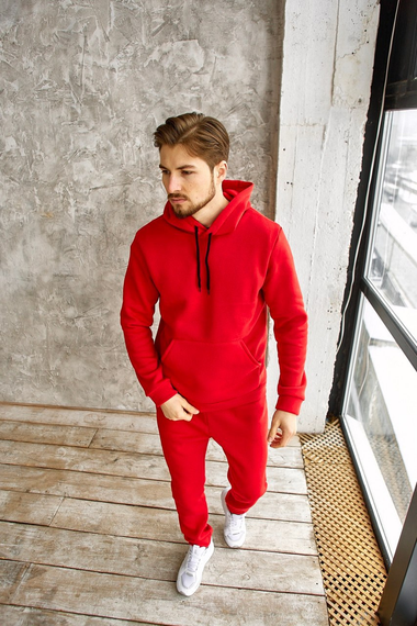 Костюм БЛ зима червоний M XL