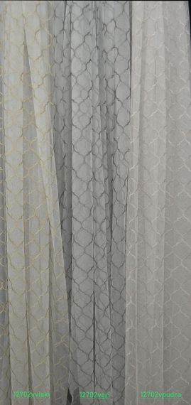 Тюль грек-сетка Kayra 12702 Виски | Зображення 4