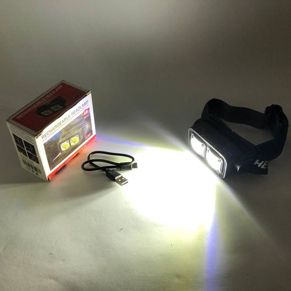 Очень мощный налобный фонарь K372-2COB, Налобный фонарь для сто Компактный DL-48 | Зображення 2