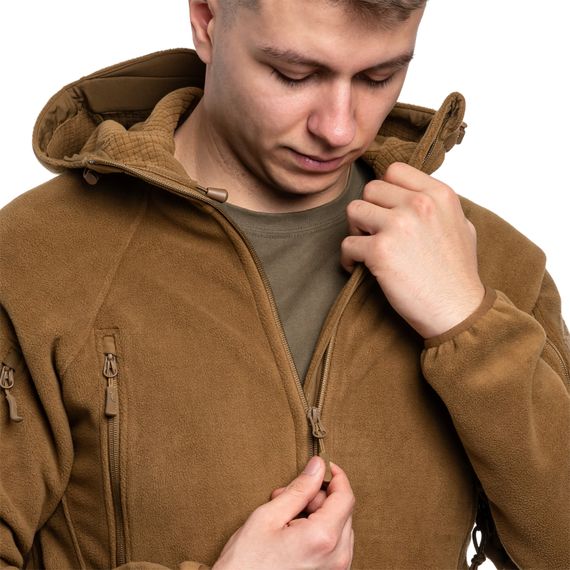 Кофта Флісова Helikon Patriot Mk2 Hybrid, Койот, L | Зображення 5
