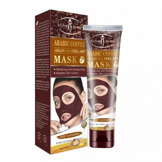 Маска-плівка для обличчя з Аргановою олією та кавою Aichun Beauty, 120мл | Зображення 1