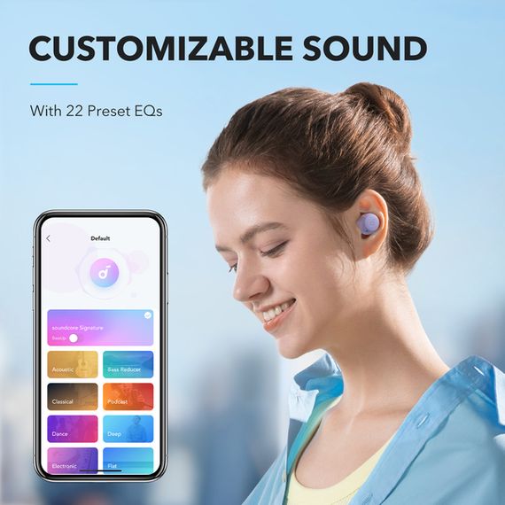 Гарнітура Anker SoundСore A25i Purple | Зображення 2
