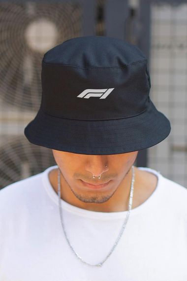 Панамка Without з принтом F1White Black | Зображення 1