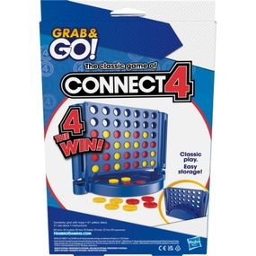 Настольная игра Hasbro дорожная Собери 4 (F8253)