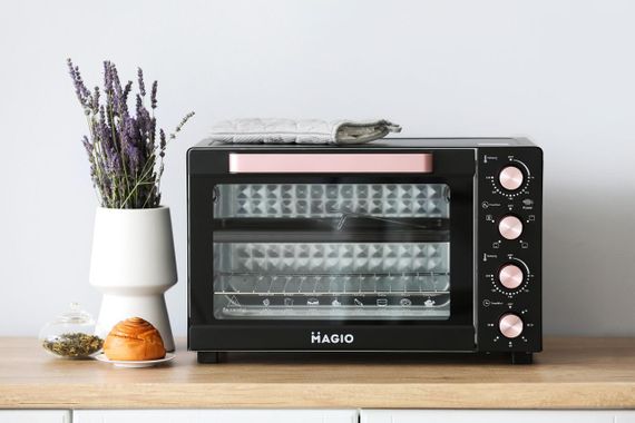 Електродуховка настільна Magio MG-250, 45 л, 1900 Вт, з конвекцією і таймером | Зображення 2