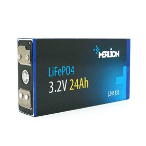 Літій-залізо-фосфатний акумулятор Merlion 3.2V24AH вага 0,7кг