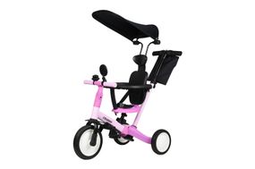 Біговел Tri-cycle 5in1 Cruiser Versa pink трансформер з дашком