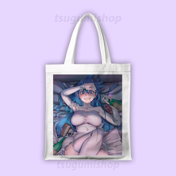 Сумка шопер "Цей чудовий світ!/KonoSuba/Аква"