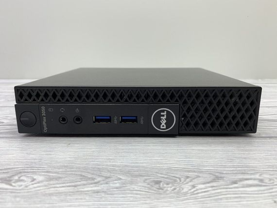 Неттоп Dell OptiPlex 3050 Micro USFF / Intel Core i3-7100T (2 (4) ядра по 3.4 GHz) / 8 GB DDR4 / 240 GB SSD / Intel HD Graphics 630 / Блок питания б/у | Зображення 1