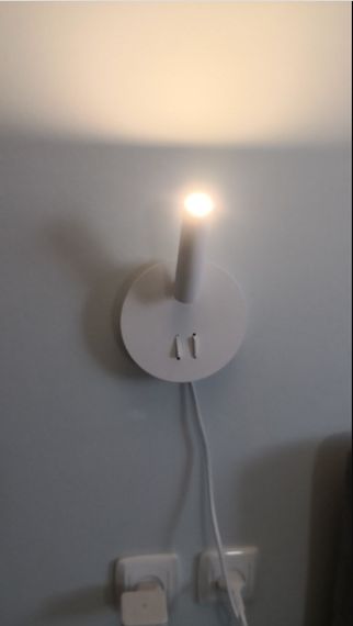 Подсветка настенная накладная LED AL-511/7W+3W WH | Зображення 7