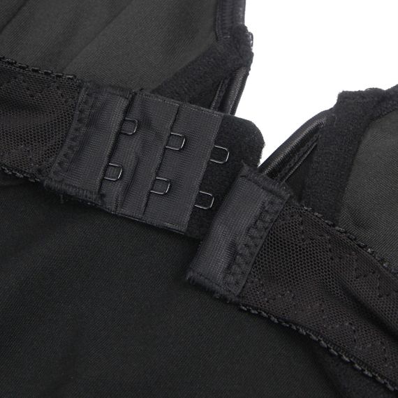 Костюм покоївки Star Night боді, спідниця міні з мереживом, обруч, чорний-білий, S sexstyle | Зображення 9