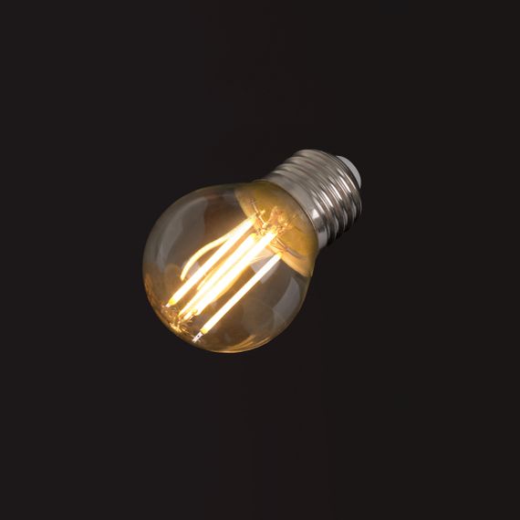 Лампа светодиодная LED 6W E27 COG WW G45 230V | Зображення 3