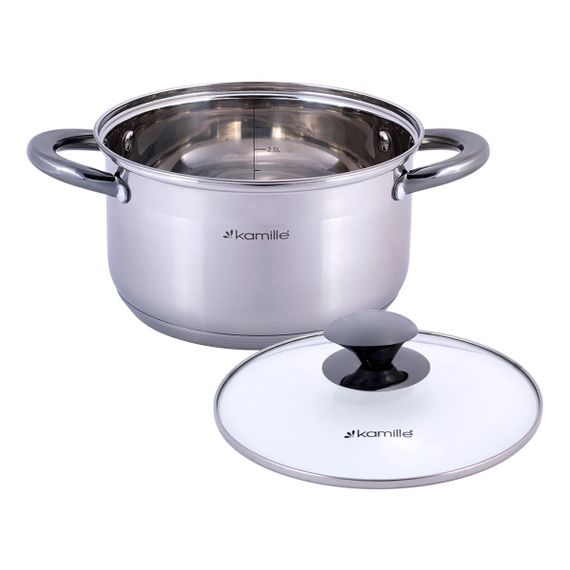 Каструля з кришкою Kamille KM-4922 3 л 20 см | Зображення 3