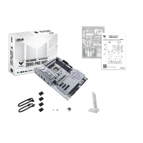 Материнcкая плата ASUS TUF GAMING Z890-PRO WIFI s1851 Z890 4xDDR5 M.2 DP HDMI Wi-Fi BT ATX 90MB1IR0-M0EAY0 | Зображення 1