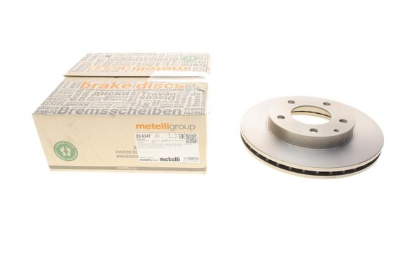 Диск гальмівний передній Mazda 6 MX-6 1.8-2.0 92-02 Premacy 99-05 258x24  23-0347 | Зображення 1