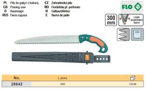 Ножовка Польша садовая чехол 305 мм FLO-28642