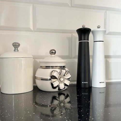 Набір млинів для солі та перцю з дерев’яним корпусом і керамічним механізмом | Зображення 8