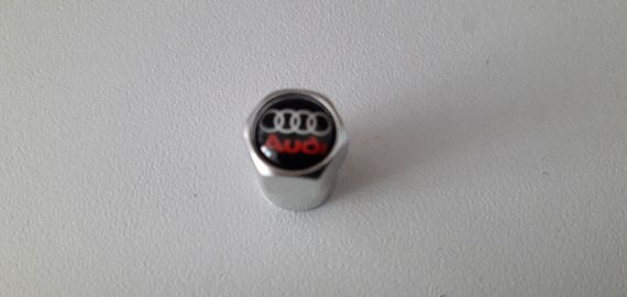 Audi ковпачок колесо на золотник ніпеля ніпеля золотник золотистика автомобіля ауді | Зображення 3