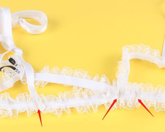 Костюм школярки Star Night 4 предмети, біло-червоний, XL-2XL sexstyle | Зображення 5