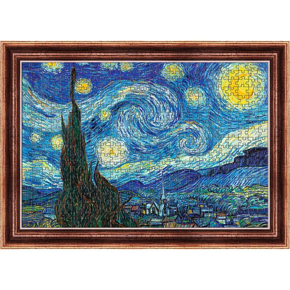 Пазл "Зоряна ніч" 500 елементів 37544 Trefl Art, на аркуші (5900511375442)