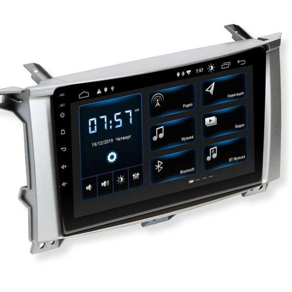 Штатна автомагнітола Тoyota Land Cruiser 100 2005 (10") +CAN Android 10.1 (4/32) чорний (MER-14134_5616) | Зображення 2