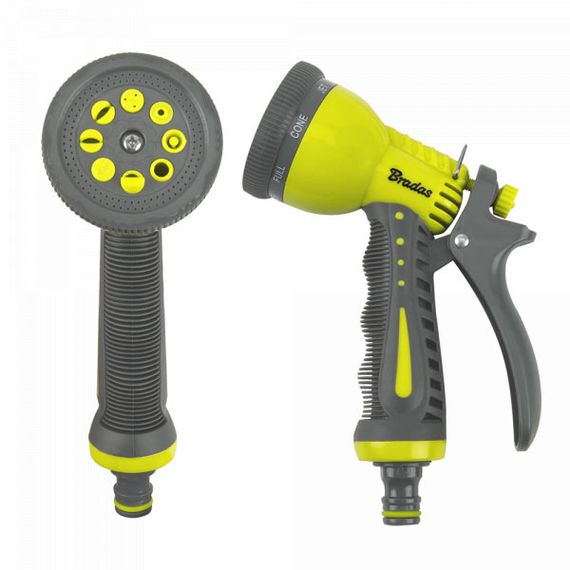 Пістолет Bradas LIME LINE 8-функціональний ZEBRA TWIN LE-5111