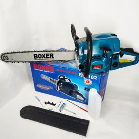 Бензопила Boxer BX-102 5,9 КВт З Двома Напрямними І Ланцюгами BH-89