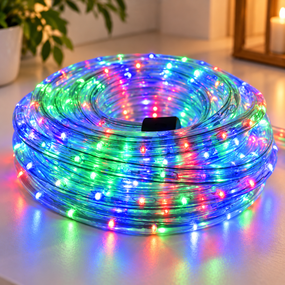 Гірлянда-шланг дюралайт 10м / Гірлянда з перемикачем режимів / LED внутрішній та зовнішній декор