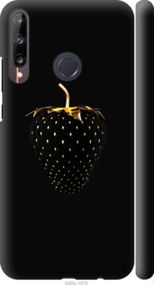 Чохол на Huawei P40 Lite E Чорна полуниця "3585m-1875-24368"