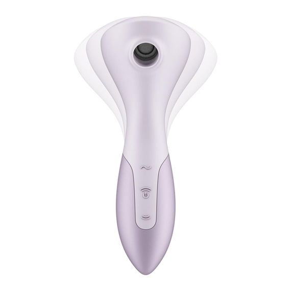 Вибромассажер Satisfyer Wand-erful с вакуумной клиторальной стимуляцией Sex Aura