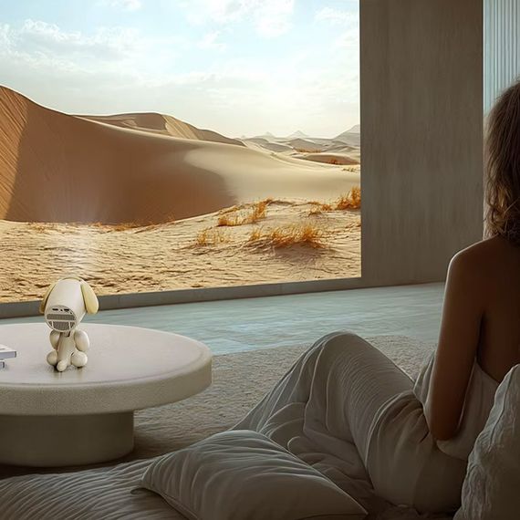 Проектор 4k Android JY320 Biege | Зображення 5