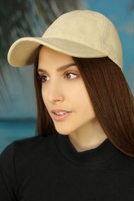 Бейсболка «Fashion cap» (1613) бежевый