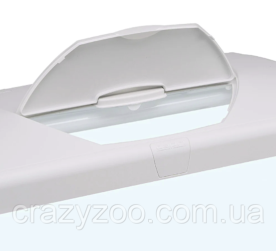 Акваріум Ferplast Capri 50 LED зі світлодіодною лампою та комплектуючими білий 40 л 52х27х36 см 65015111 | Зображення 2