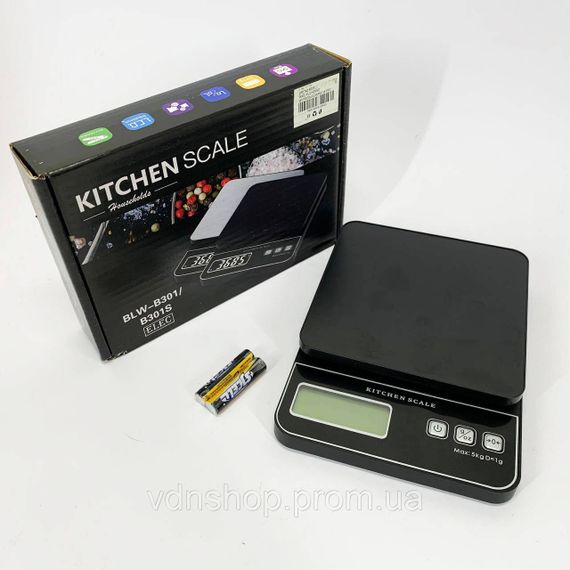 Кухонні ваги з функцією скидання тари, Цифрові ваги для вимірювання інгредієнтів харчові KL-85 | Зображення 6