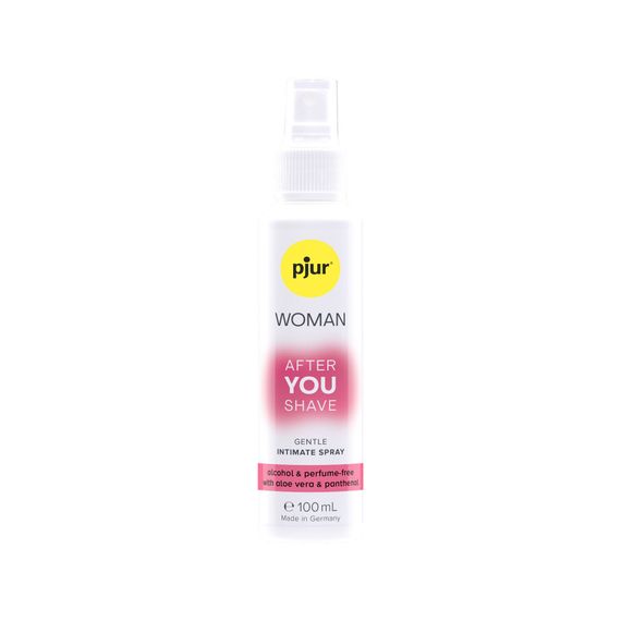 Спрей після гоління pjur Woman After you shave 100 мл, з алое вера та пантенолом, не сушить шкіру